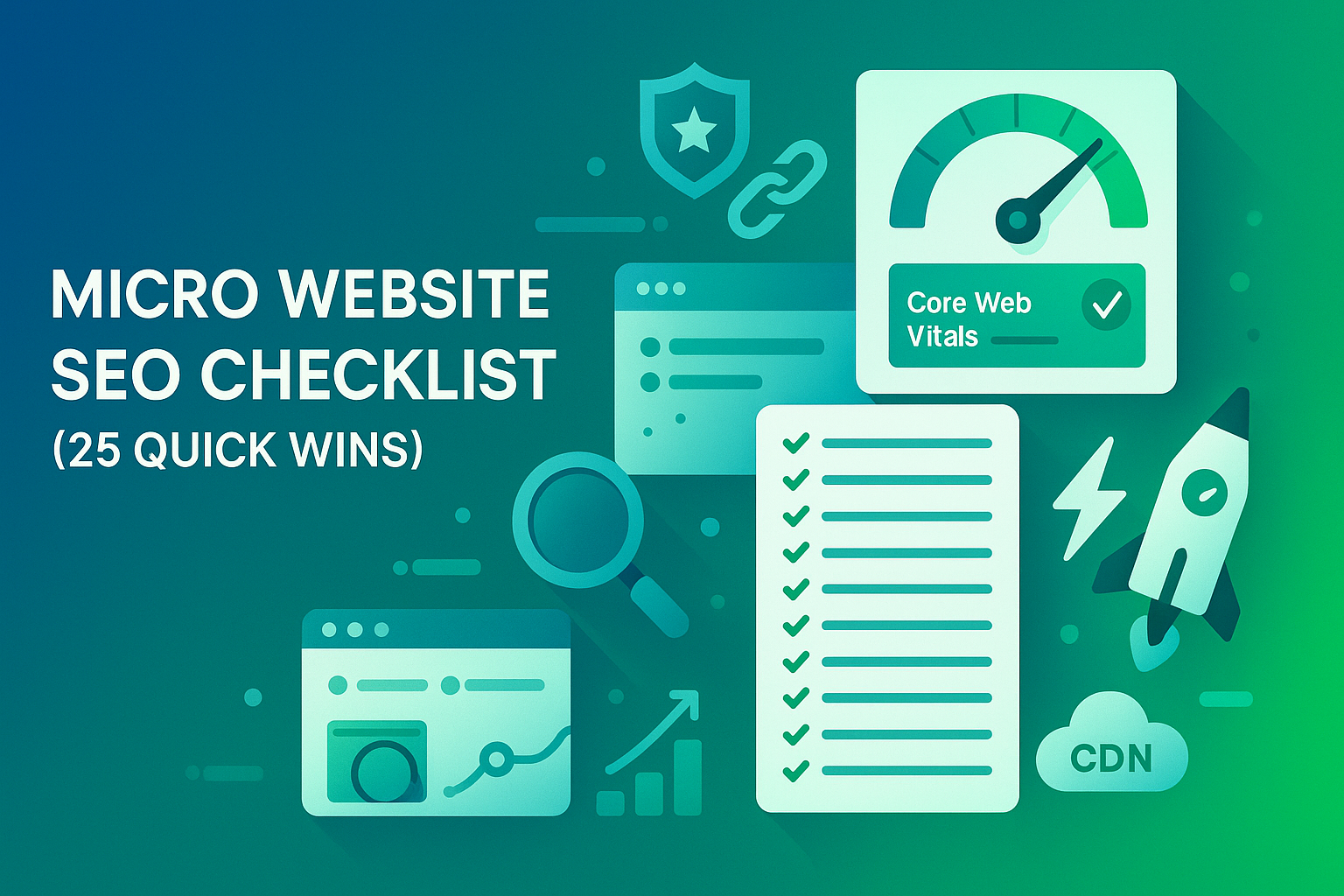 Micro Website SEO Checklist – 25 quick wins for 2025