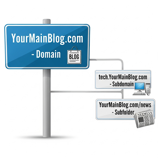 Subdomain vs subfolder vs separate domain — architecture choice for micro websites in 2025